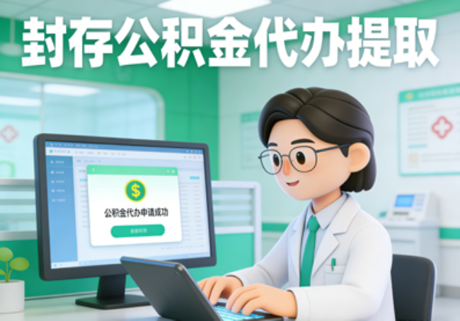 青岛封存公积金代办提取流程