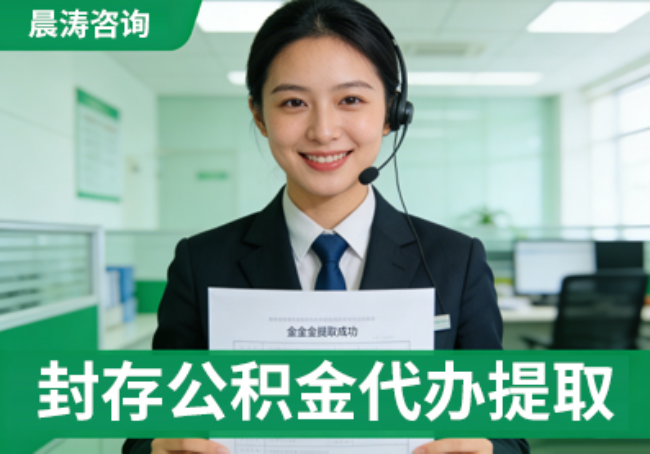 青岛封存公积金提取代办咨询